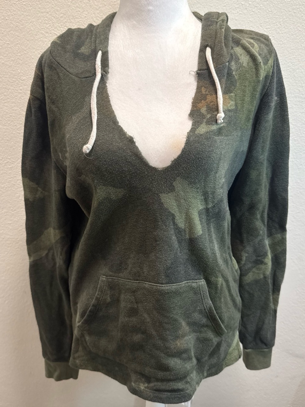 Alternative Apparel Camo Hoodie